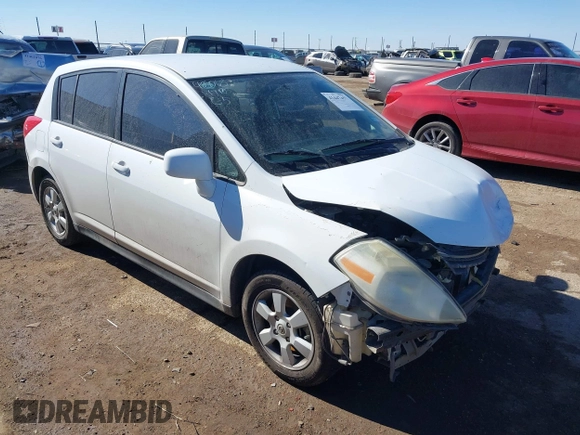 2009 Nissan Versa 1.8 SL with VIN 3N1BC13E89L410688, listed as a IAAI auction lot 41447457 with 182,807 mi miles. Bid and sale history available at carsss.com. Image 1.