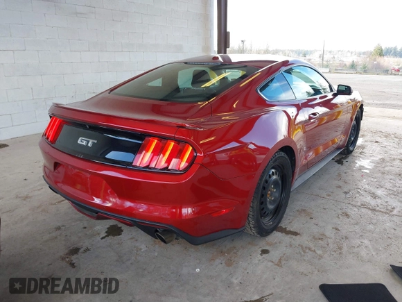 2016 Ford Mustang GT with VIN 1FA6P8CF3G5311123, listed as a IAAI auction lot 41709977 with 58,881 mi miles and . Bid and sale history available at carsss.com. Image 4.