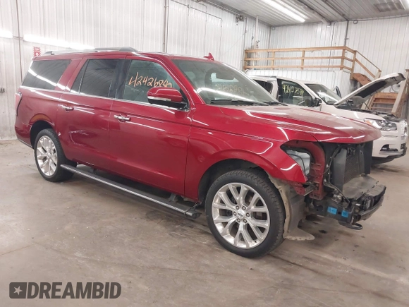 2018 Ford Expedition Max Limited z VIN 1FMJK2AT7JEA59470, wystawiony jako IAAI lot #42426840 z przebiegiem 109 778 mil mil oraz . Historia ofert i sprzedaży dostępna na DreamBid. Obrazek 1.