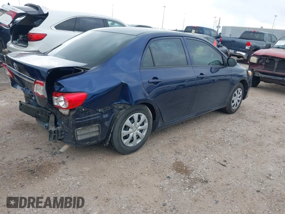 2013 Toyota Corolla L with VIN 5YFBU4EE9DP180437, listed as a IAAI auction lot 41520828 with 170,691 mi miles. Bid and sale history available at carsss.com. Image 4.