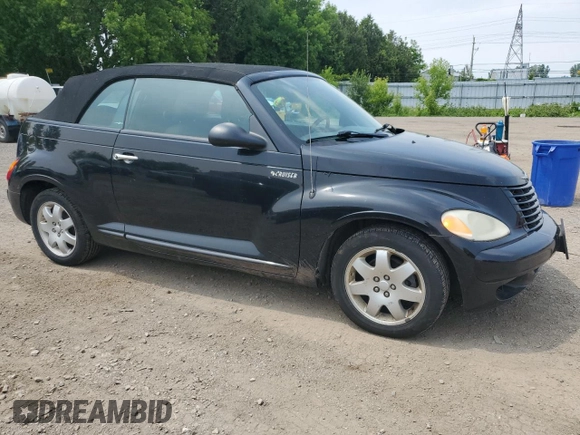 2005 Chrysler PT Cruiser Touring z VIN 3C3EY55X05T361504, wystawiony jako Copart lot #59584415 z przebiegiem 93 116 mil mil oraz Czysty tytuł • Clean title. Historia ofert i sprzedaży dostępna na DreamBid. Obrazek 4.