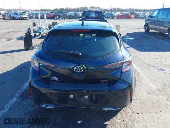 2020 Toyota Corolla Hatchback XSE with VIN JTNC4RBE8L3085053, listed as a IAAI auction lot 41134475 with 51,287 mi miles. Bid and sale history available at carsss.com. Image 16.