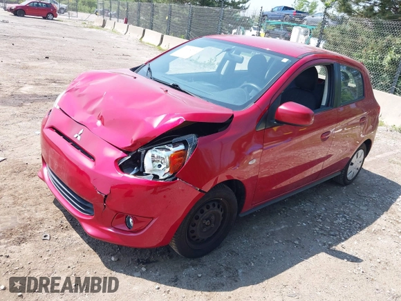 2015 Mitsubishi Mirage DE z VIN ML32A3HJ7FH047818, wystawiony jako IAAI lot #42495206 z przebiegiem 88 529 mil mil oraz . Historia ofert i sprzedaży dostępna na DreamBid. Obrazek 2.