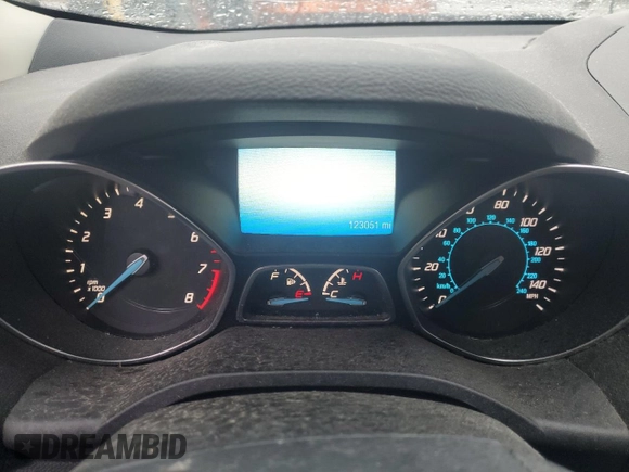 2016 Ford Escape SE with VIN 1FMCU0GX6GUB75551, listed as a Copart auction lot 49507385 with 123,051 mi miles and Salvage Title. Bid and sale history available at carsss.com. Image 9.