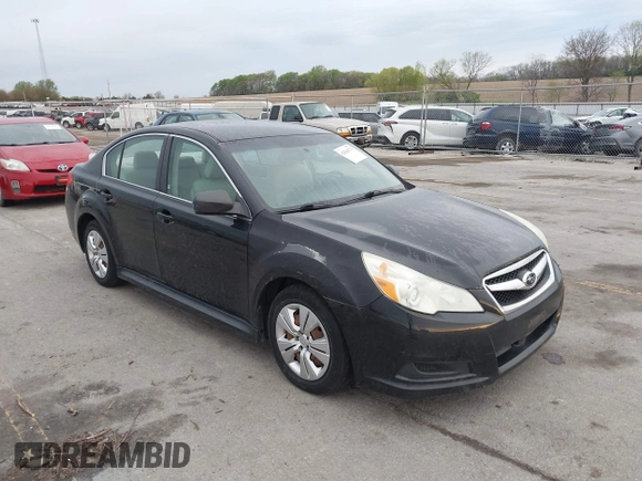 2010 Subaru Legacy 2.5i with VIN 4S3BMCA6XA3229416, listed as a IAAI auction lot 42164779 with 201,501 mi miles. Bid and sale history available at carsss.com. Image 1.