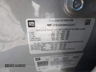 2024 GMC Sierra 1500 with VIN 1GTPHGE89RZ120273, listed as a IAAI auction lot 40288504 with 24,296 mi miles and . Bid and sale history available at DreamBid. Image 9.