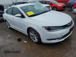 2015 Chrysler 200 Limited with VIN 1C3CCCAB0FN547730, listed as a Copart auction lot 48246985 with 107,458 mi miles and Salvage Title. Bid and sale history available at carsss.com. Image 4.