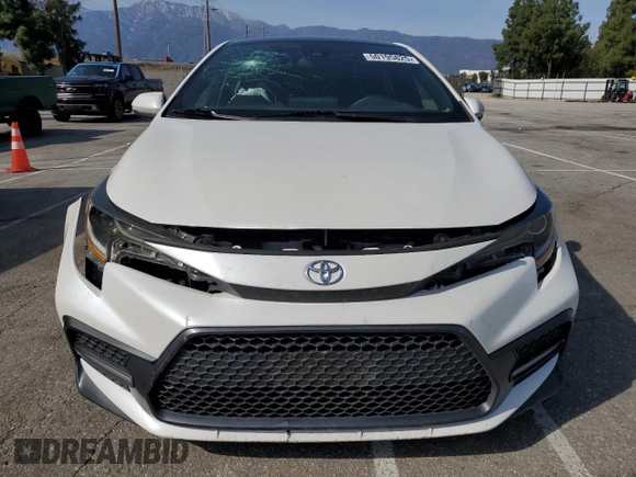 2021 Toyota Corolla SE with VIN 5YFP4MCE5MP082675, listed as a Copart auction lot 50195825 with 74,683 mi miles and Salvage Title. Bid and sale history available at carsss.com. Image 5.