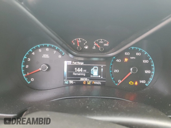 2018 GMC Canyon 4WD Denali with VIN 1GTG6EEN6J1187755, listed as a Copart auction lot 43703765 with 69,238 mi miles and Salvage Title. Bid and sale history available at carsss.com. Image 9.