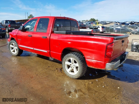 2008 Dodge Ram 1500 SLT with VIN 1D7HA18N08J154287, listed as a IAAI auction lot 41278429 with 223,650 mi miles. Bid and sale history available at carsss.com. Image 3.