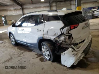 2020 GMC Terrain SLE with VIN 3GKALMEV9LL179996, listed as a Copart auction lot 59338565 with 50,990 mi miles and Salvage title. Bid and sale history available at DreamBid. Image 2.
