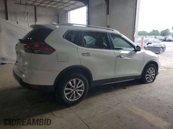 2017 Nissan Rogue S with VIN KNMAT2MV6HP502835, listed as a Copart auction lot 60999025 with 104,832 mi miles and Salvage title. Bid and sale history available at DreamBid. Image 3.