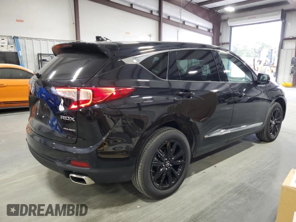 2024 Acura RDX Technology with VIN 5J8TC2H50RL020343, listed as a Copart auction lot 55352415 with 8,666 mi miles and Salvage title. Bid and sale history available at DreamBid. Image 3.