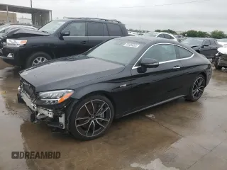 2022 Mercedes-Benz C 43 AMG z VIN W1KWJ6EB7NG109418, wystawiony jako Copart lot #55928653 z przebiegiem 20 881 mil mil oraz . Historia ofert i sprzedaży dostępna na DreamBid. Obrazek 1.