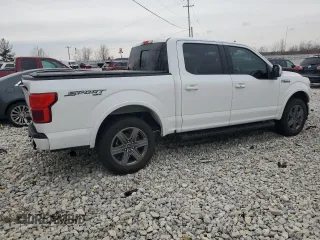 2020 Ford F-150 XL with VIN 1FTEW1EP5LFC61593, listed as a Copart auction lot 50969545 with 72,081 mi miles and Salvage Title. Bid and sale history available at carsss.com. Image 3.