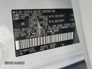 2024 Toyota Venza LE with VIN JTEAAAAH4RJ181828, listed as a Copart auction lot 73568204 with 5,977 mi miles and Salvage Title. Bid and sale history available at carsss.com. Image 15.