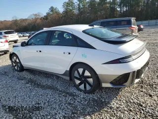 2024 Hyundai IONIQ 6 SE with VIN KMHM24AA1RA072726, listed as a Copart auction lot 84962244 with 6,133 mi miles and Salvage Title. Bid and sale history available at carsss.com. Image 2.