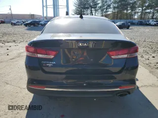 2018 Kia Optima S with VIN 5XXGT4L36JG272023, listed as a Copart auction lot 48182685 with 58,058 mi miles and Salvage Title. Bid and sale history available at carsss.com. Image 6.