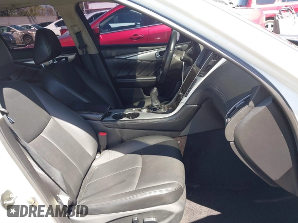 2019 Infiniti Q50 Signature Edition with VIN JN1EV7AP4KM540378, listed as a IAAI auction lot 41871999 with 120,990 mi miles and . Bid and sale history available at carsss.com. Image 5.