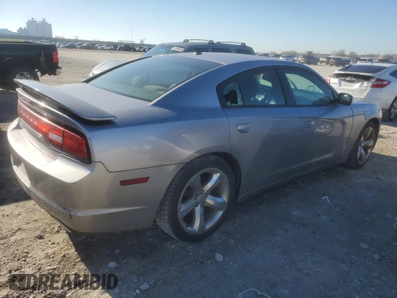 2013 Dodge Charger SXT with VIN 2C3CDXHG0DH612832, listed as a Copart auction lot 47025635 with 117,260 mi miles and Salvage Title. Bid and sale history available at carsss.com. Image 3.