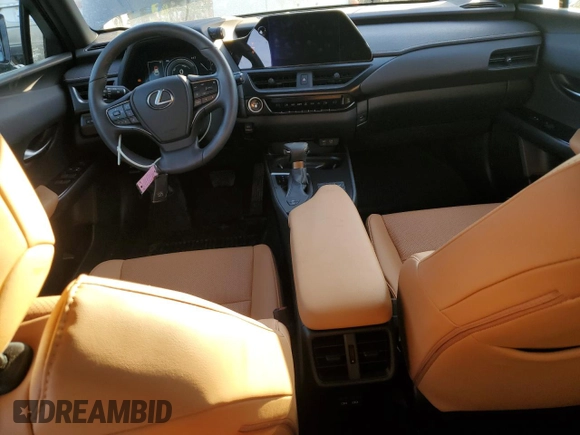2024 Lexus UX 250h Premium with VIN JTHP9JBH0R2073933, listed as a Copart auction lot 44795495 with 3,888 mi miles and Salvage title. Bid and sale history available at DreamBid. Image 8.