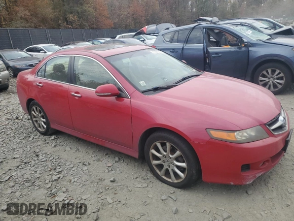 2007 Acura TSX Navi with VIN JH4CL96917C015984, listed as a Copart auction lot 77251314 with 265,334 mi miles and Non Repairable. Bid and sale history available at carsss.com. Image 4.