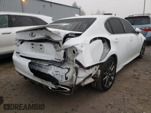 2015 Lexus GS 350 with VIN JTHBE1BL5FA017840, listed as a Copart auction lot 64093382 with 86,418 mi miles. Bid and sale history available at carsss.com. Image 4.