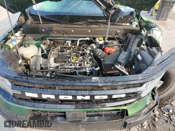 2023 Ford Bronco Sport Outer Banks with VIN 3FMCR9C66PRD86677, listed as a Copart auction lot 60369875 with Not provided miles and Salvage title. Bid and sale history available at DreamBid. Image 12.