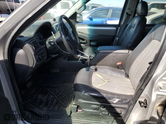 2005 Mercury Mountaineer Convenience with VIN 4M2ZU86K65ZJ08087, listed as a Copart auction lot 72984094 with 229,901 mi miles and Salvage title. Bid and sale history available at DreamBid. Image 7.