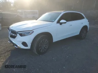 2025 Mercedes-Benz GLC with VIN W1NKM4HB3SF256684, listed as a Copart auction lot 80946524 with 0 mi miles and Salvage Title. Bid and sale history available at carsss.com. Image 1.