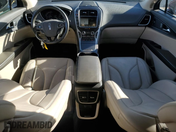2017 Lincoln MKX Select with VIN 2LMPJ8KPXHBL16665, listed as a Copart auction lot 83374374 with 103,006 mi miles and Salvage Title. Bid and sale history available at carsss.com. Image 8.