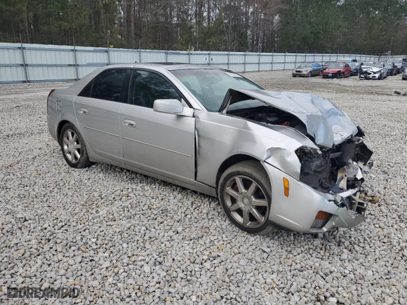 2004 Cadillac CTS with VIN 1G6DM577340139716, listed as a Copart auction lot 44629465 with 0 mi miles and Salvage Title. Bid and sale history available at carsss.com. Image 4.