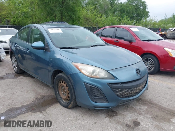 2011 Mazda Mazda3 i Sport with VIN JM1BL1UF9B1494151, listed as a IAAI auction lot 42135686 with 280,999 mi miles. Bid and sale history available at carsss.com. Image 1.