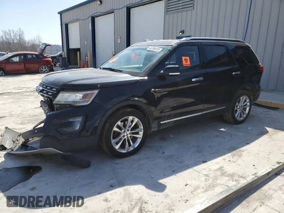 2016 Ford Explorer Limited z VIN 1FM5K8F85GGA79299, wystawiony jako Copart lot #48764415 z przebiegiem 266 332 mil mil oraz Szkoda całkowita • Salvage title. Historia ofert i sprzedaży dostępna na DreamBid. Obrazek 1.
