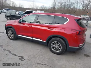 2020 Hyundai Santa Fe SE with VIN 5NMS2CAD3LH169164, listed as a IAAI auction lot 40870563 with 86,717 mi miles. Bid and sale history available at carsss.com. Image 3.