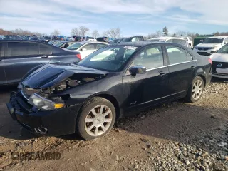 2008 Lincoln MKZ with VIN 3LNHM28TX8R661611, listed as a Copart auction lot 86812074 with 106,198 mi miles and Clean Title. Bid and sale history available at DreamBid. Image 1.