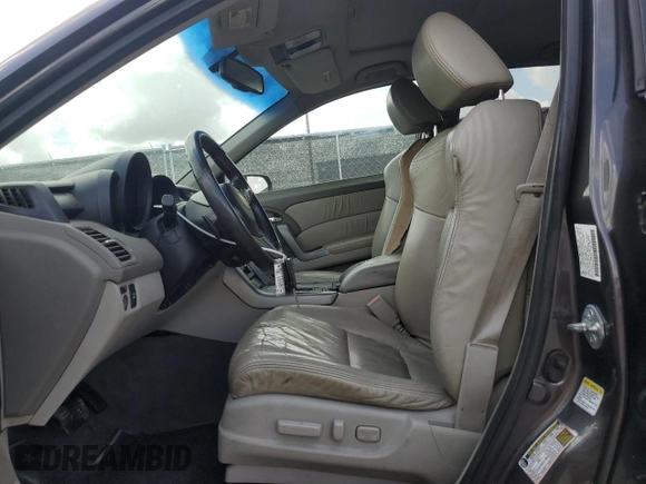 2011 Acura RDX Technology with VIN 5J8TB2H57BA001695, listed as a Copart auction lot 52137925 with 218,562 mi miles and Salvage title. Bid and sale history available at DreamBid. Image 7.
