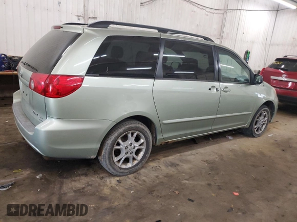 2006 Toyota Sienna LE with VIN 5TDBA23C26S061136, listed as a Copart auction lot 50696415 with 265,118 mi miles and Clean Title. Bid and sale history available at carsss.com. Image 3.