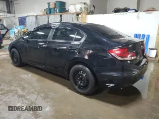 2015 Honda Civic LX with VIN 19XFB2F50FE021899, listed as a Copart auction lot 50807335 with 80,866 mi miles and Salvage Title. Bid and sale history available at DreamBid. Image 2.