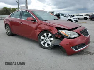 2014 Buick Regal Premium I with VIN 2G4GN5EXXE9222198, listed as a Copart auction lot 52641695 with 109,194 mi miles and Salvage Title. Bid and sale history available at carsss.com. Image 4.