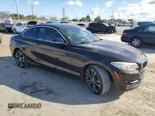 2015 BMW 2 Series 228i xDrive with VIN WBA1F7C51FVX95782, listed as a Copart auction lot 44176475 with 67,809 mi miles and Salvage Title. Bid and sale history available at carsss.com. Image 4.
