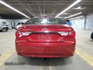 2013 Hyundai Sonata Limited with VIN 5NPEC4AC8DH614803, listed as a Copart auction lot 52021195 with 91,708 mi miles and Salvage Title. Bid and sale history available at DreamBid. Image 6.