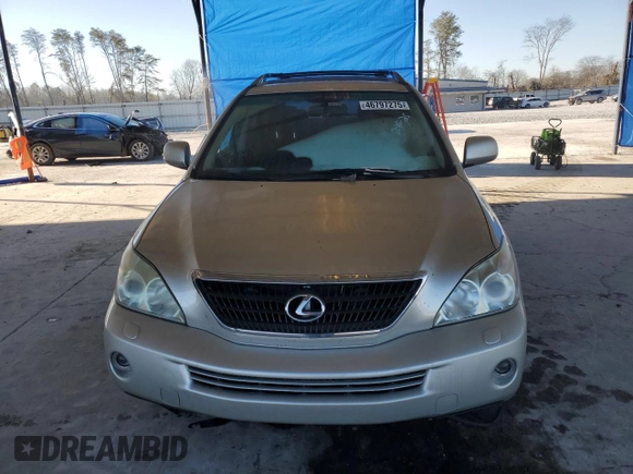 2007 Lexus RX 400h z VIN JTJGW31U972002728, wystawiony jako Copart lot #47637115 z przebiegiem 283 461 mil mil oraz Szkody całkowita. Historia ofert i sprzedaży dostępna na DreamBid. Obrazek 5.