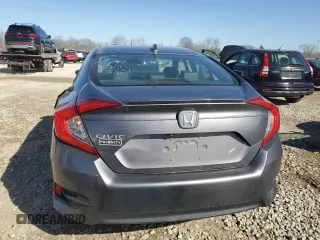 2016 Honda Civic Sedan EX-L with VIN 19XFC1F78GE001832, listed as a Copart auction lot 49682225 with 39,519 mi miles and Salvage Title. Bid and sale history available at carsss.com. Image 6.