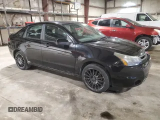 2011 Ford Focus SES with VIN 1FAHP3GNXBW178019, listed as a Copart auction lot 50555735 with 240,506 mi miles and Salvage Title. Bid and sale history available at DreamBid. Image 4.