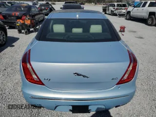 2014 Jaguar XJ with VIN SAJWA1CZ4E8V71167, listed as a Copart auction lot 43994545 with 69,682 mi miles and Salvage Title. Bid and sale history available at DreamBid. Image 6.