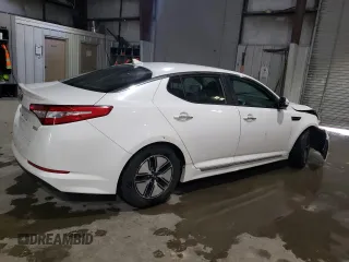 2012 Kia Optima Hybrid with VIN KNAGM4AD5C5023337, listed as a Copart auction lot 48519775 with 195,614 mi miles and Clean Title. Bid and sale history available at DreamBid. Image 3.
