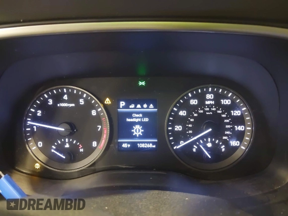 2019 Hyundai Tucson Ultimate with VIN KM8J3CAL8KU995978, listed as a IAAI auction lot 41105208 with 108,268 mi miles. Bid and sale history available at carsss.com. Image 7.