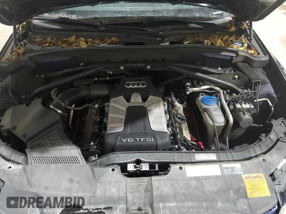 2014 Audi SQ5 Premium Plus with VIN WA1CGAFP8EA129800, listed as a Copart auction lot 74853533 with 102,104 mi miles and Salvage Title. Bid and sale history available at carsss.com. Image 12.
