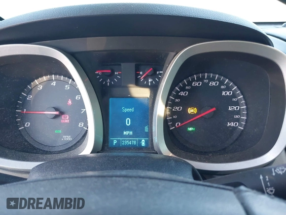 2010 Chevrolet Equinox LTZ with VIN 2CNFLGEW3A6302538, listed as a IAAI auction lot 41715039 with 235,478 mi miles and . Bid and sale history available at DreamBid. Image 7.
